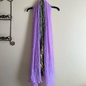 3 scarf ，yellow scarf ，purple ，100% silk women scarf